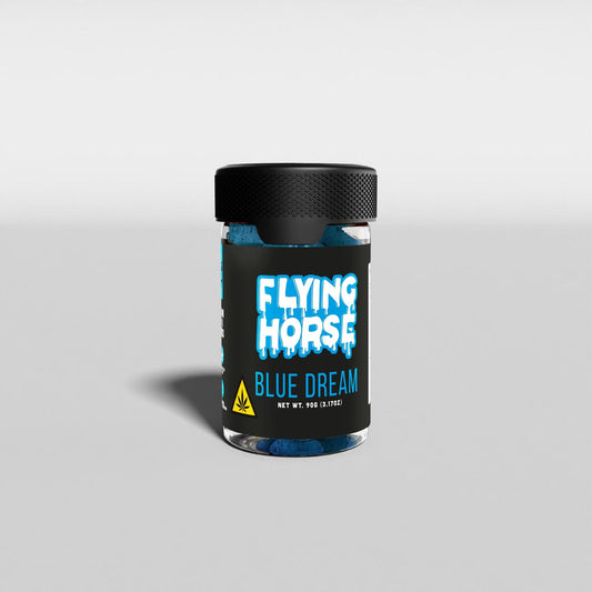 Delta8gummies50mg · Bluedream