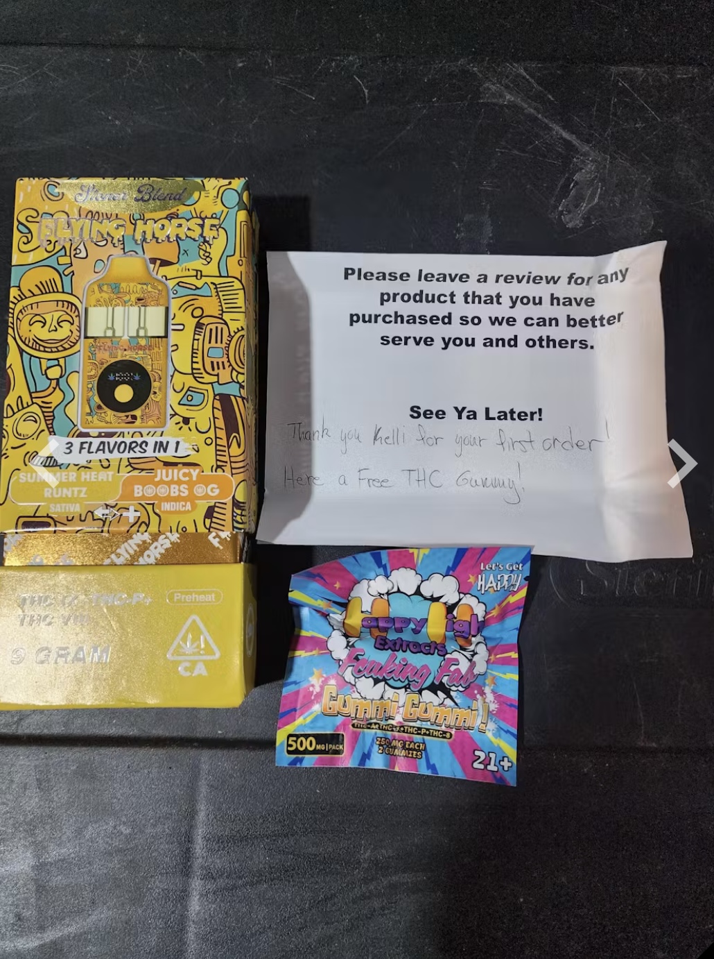 Delivery proof